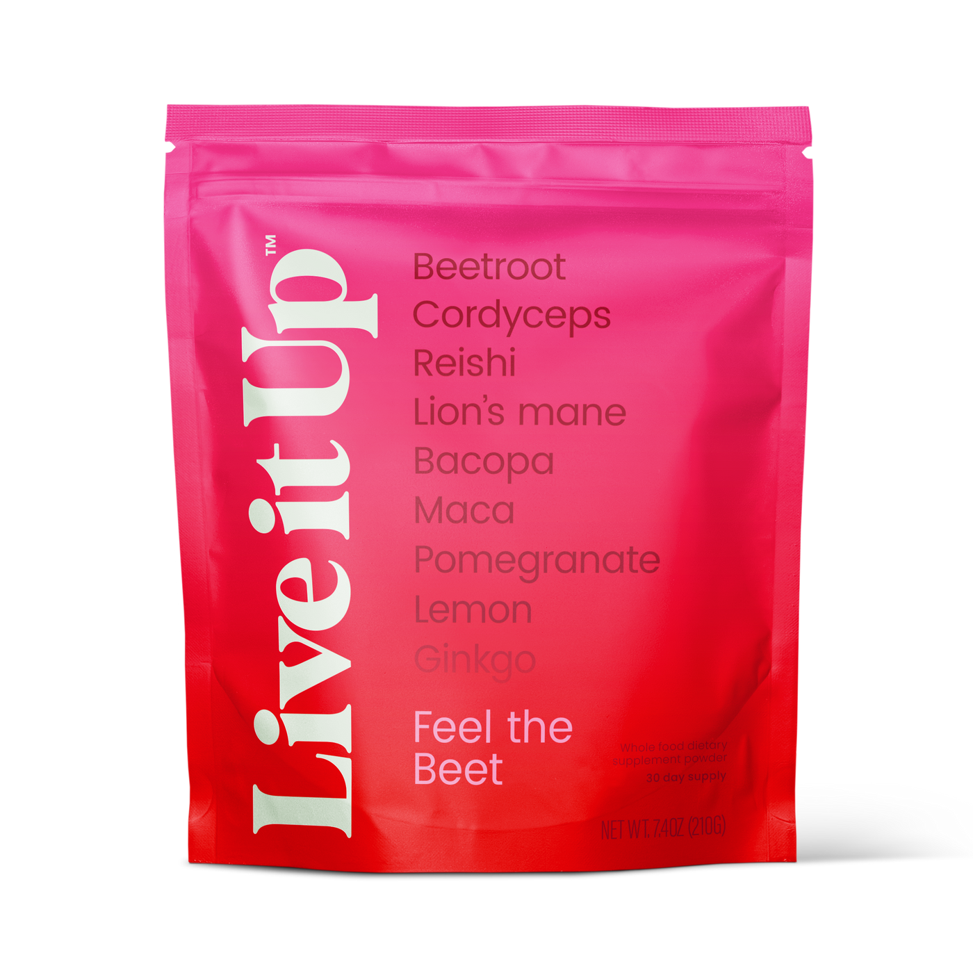 Feel the Beet: beet root powder with adaptogens