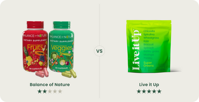 5 Ways Live it Up Super Greens Beats Balance of Nature