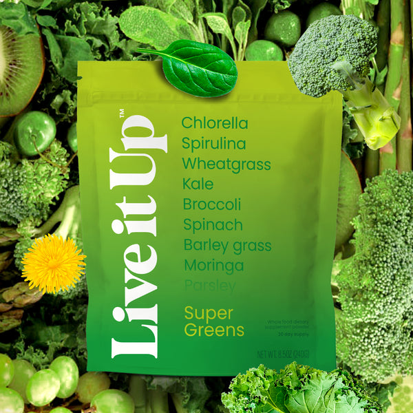 What You Need to Know About Live it Up's New Super Greens Formula