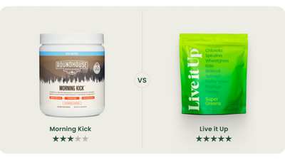 Morning Kick vs. Live it Up: 5 Reasons to Choose Super Greens