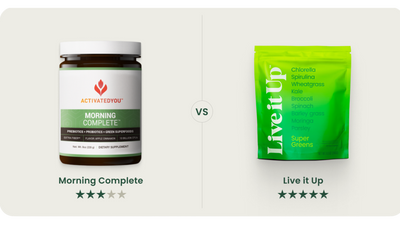 Morning Complete vs. Live it Up Super Greens: Which Greens Powder Should Start Your Day?