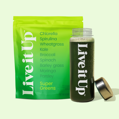 Super Greens: all-natural greens powder for daily health