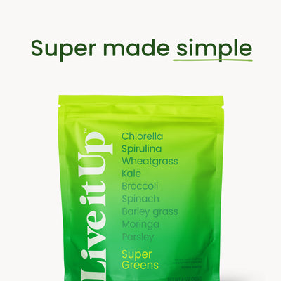 Super Greens: all-natural greens powder for daily health