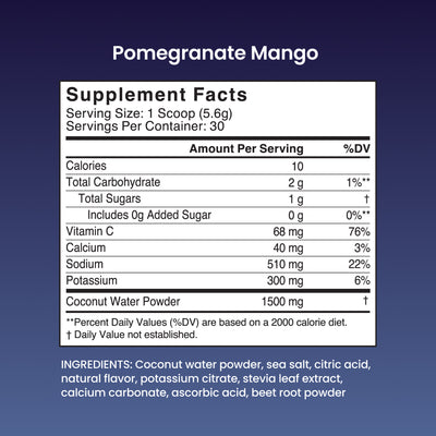 Vital Minerals: Electrolyte powder for daily hydration