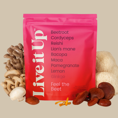 Mushroom Focus + Energy: Feel the Beet Powder