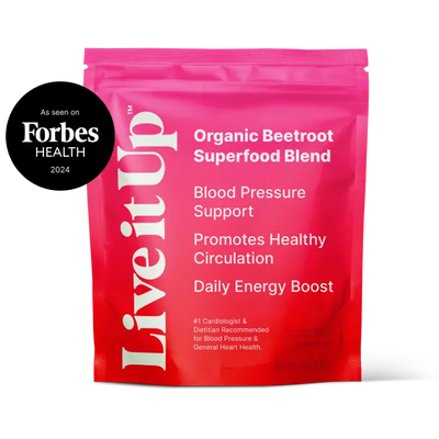 All-natural organic beetroot powder for heart health support