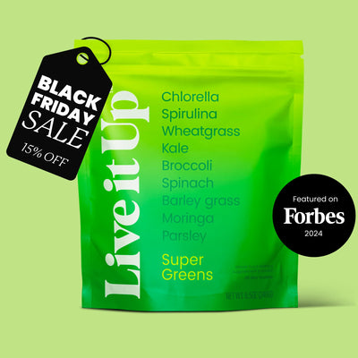 Super Greens: all-natural greens powder for daily health