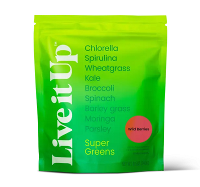 Super Greens: all-natural greens powder for daily health