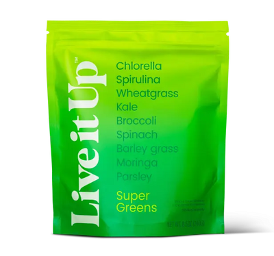Super Greens: all-natural greens powder for daily health