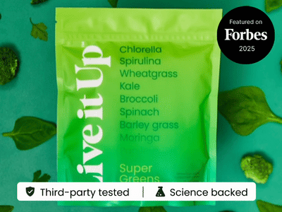 Super Greens: all-natural greens powder for daily health