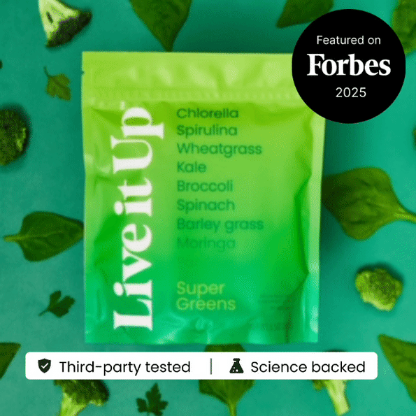 Super Greens: all-natural greens powder for daily health